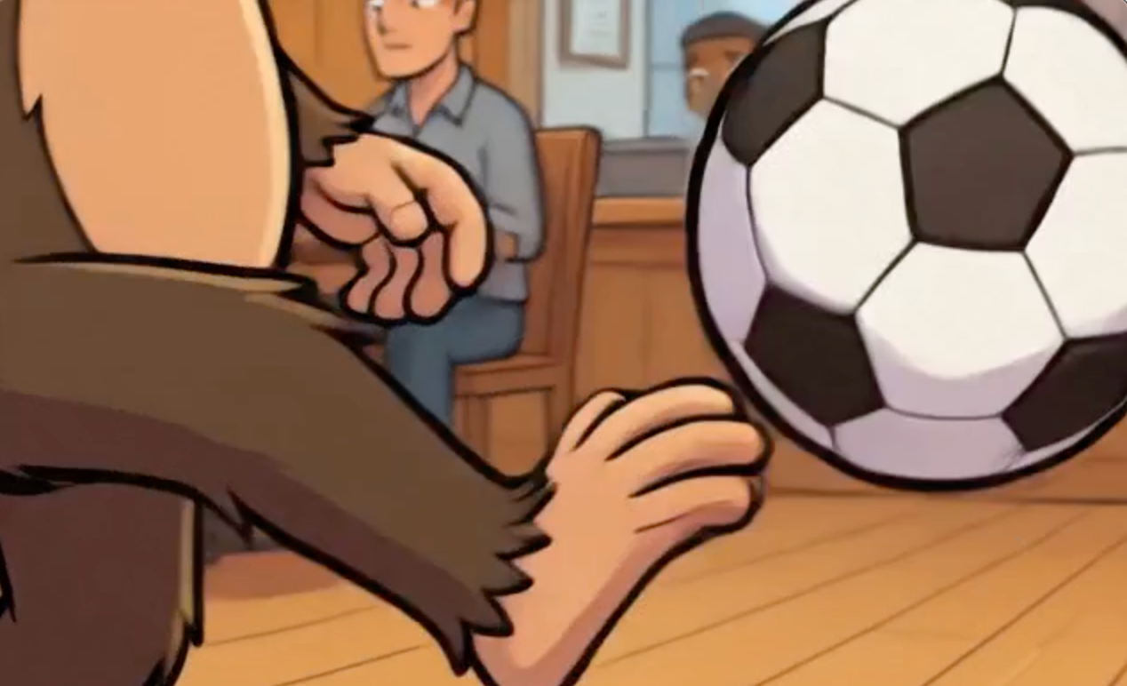 Soccer Practice – Whoops!